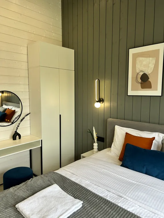 Уютный дом с сауной и чаном