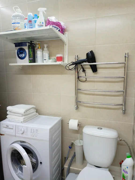 Уютная студия с двумя балконами в ЖК Берёзка