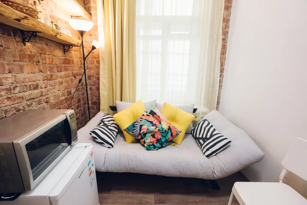 Квартира Квартира Студия с камином Loft 1 рядом с Московским вокзалом — Санкт-Петербург