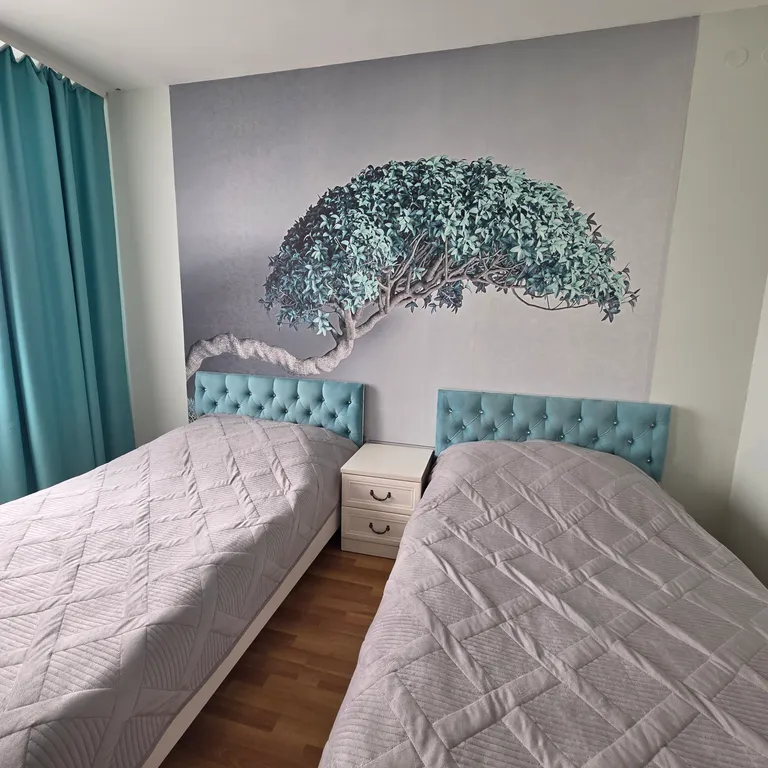 Просторная двухкомнатная квартира в центре города