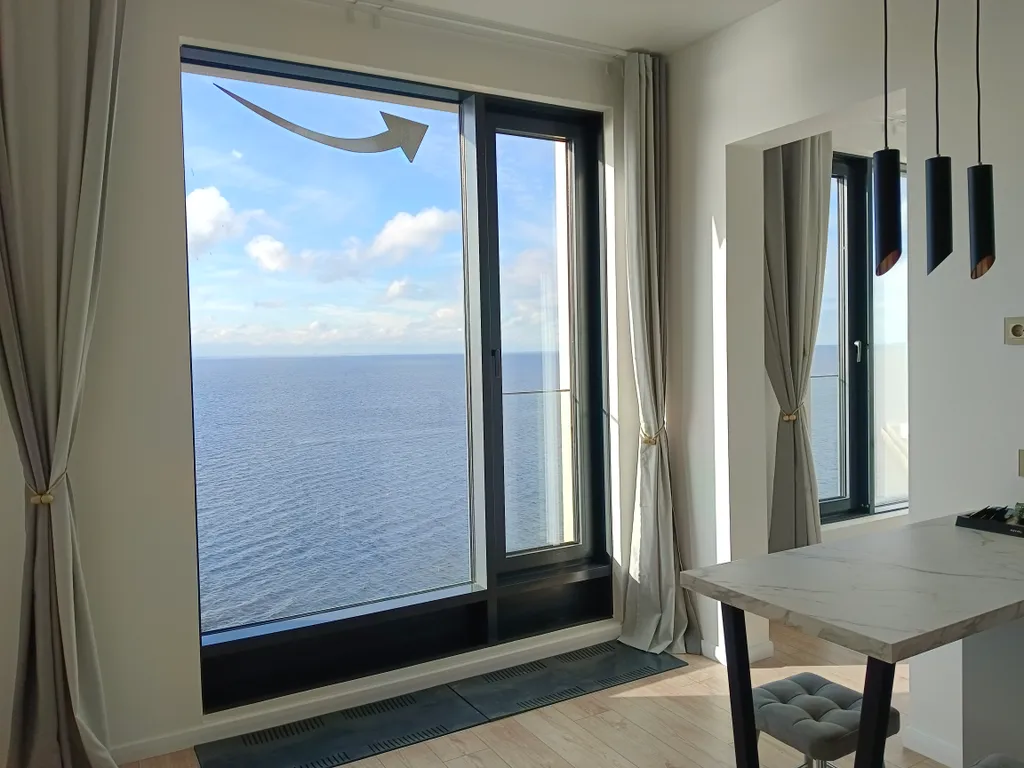 Квартира Квартира Евро-студия с видом на Финский залив — Санкт-Петербург