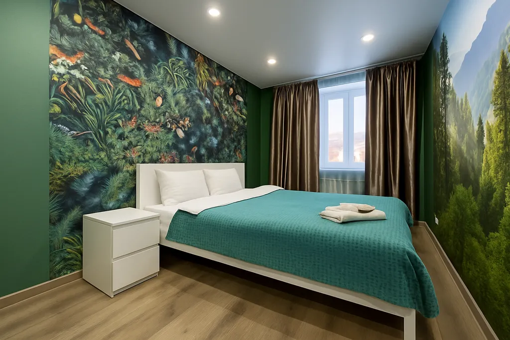 Квартира Удобная и свeтлaя кваpтира с великолепным видом из лоджии — аренда посуточно в Южно-Сахалинск