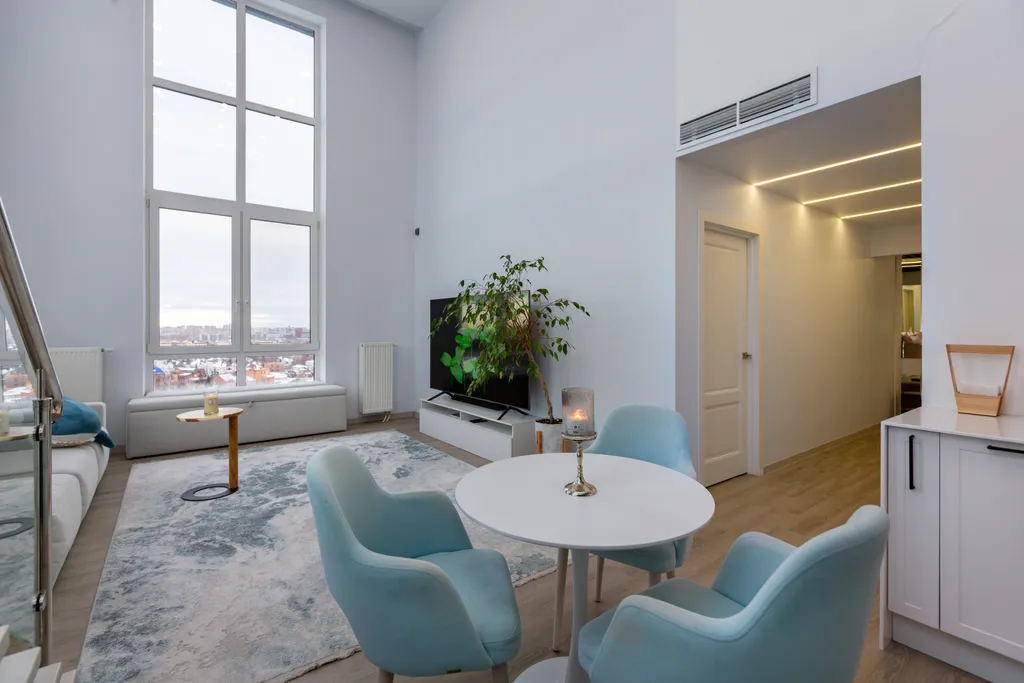 3-комнатная двухуровневая студия с видом на мост Влюбленных