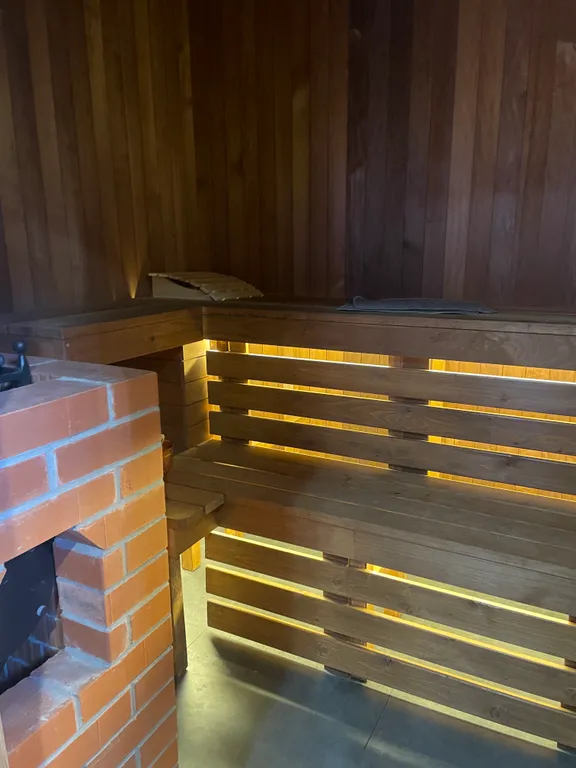 Коттедж Дом-баня в поселке около залива — Лебяжье