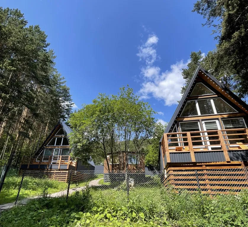 Глэмпинг A-frame Дом-1