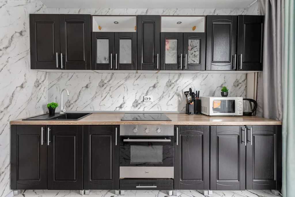 Двухкомнатная квартира на 8 спальных мест у аэропорта