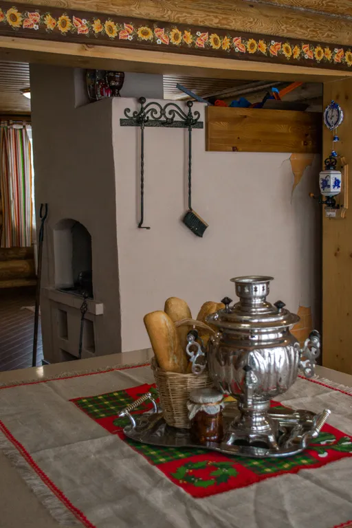 Дом Печки-лавочки с настоящей русской печью и лежанкой