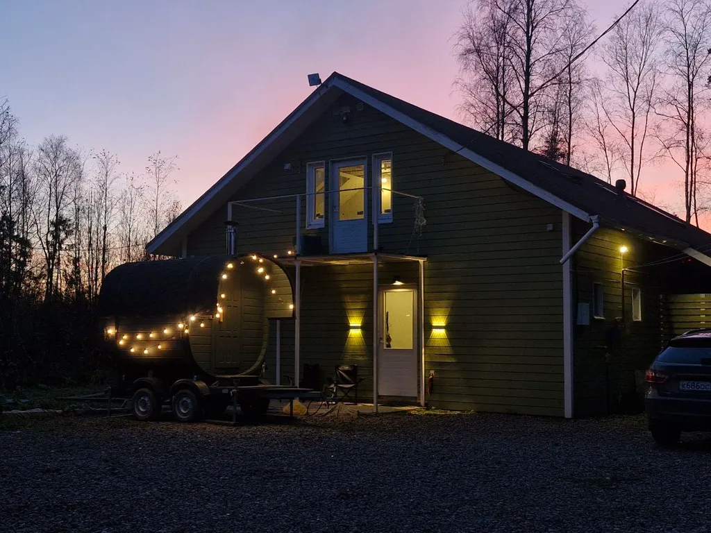 Дом для уединения в лесу и шумных вечеринок