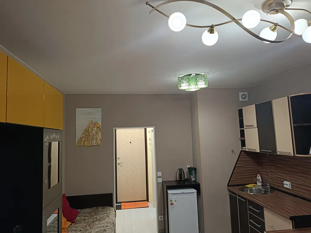 Уютная квартира студия на высоком этаже