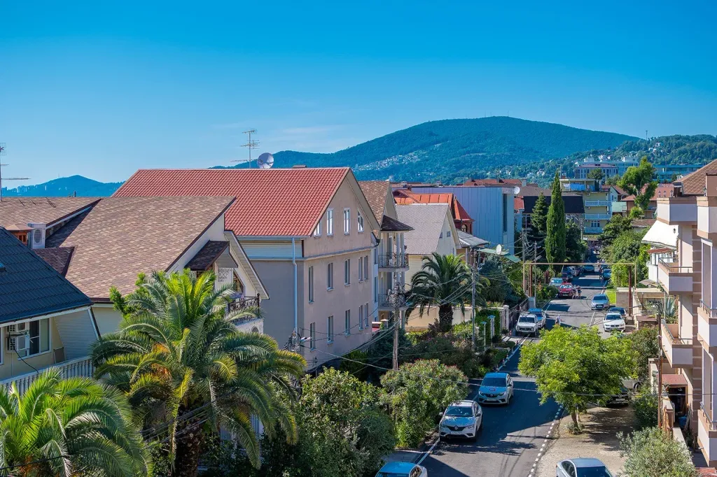 Квартира Апартаменты Прибрежный МореСолнцеАпарт с видом на море и горы — Адлер