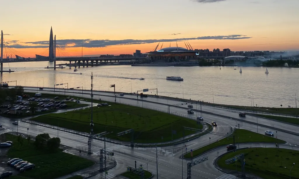 Квартира Уютная комната в квартире с видом на залив — Санкт-Петербург