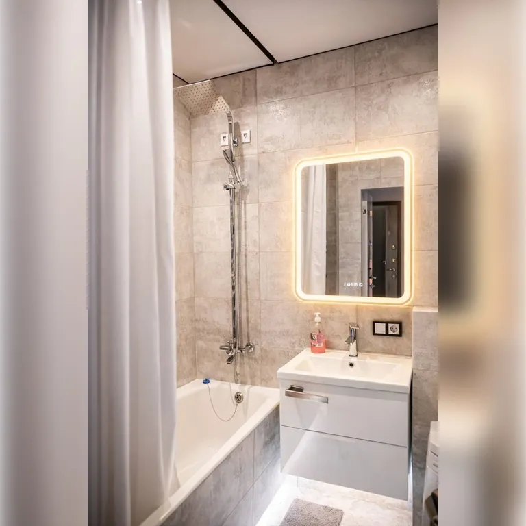 Современная студия с высоким уровнем комфорта