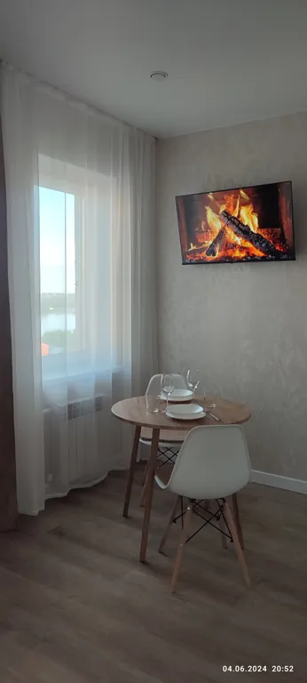 Уютная квартира с прекрасным видом на реку