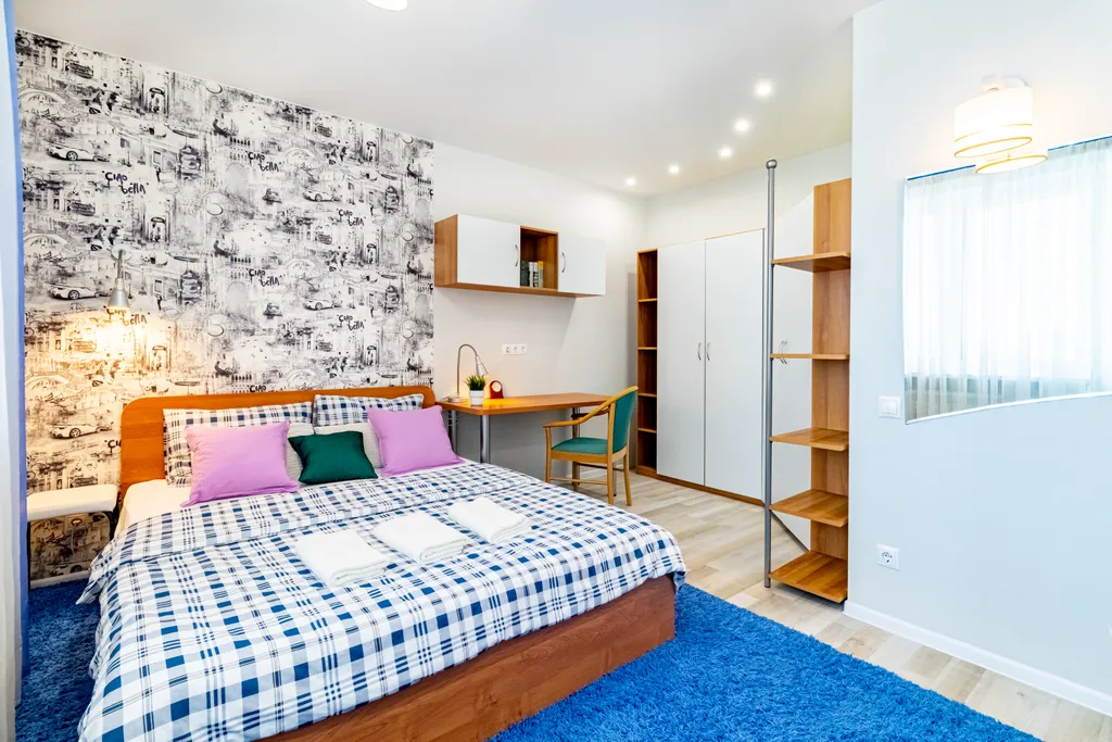 Однокомнатная, чистая квартира в микрорайоне Красная горка — аренда посуточно в Подольск