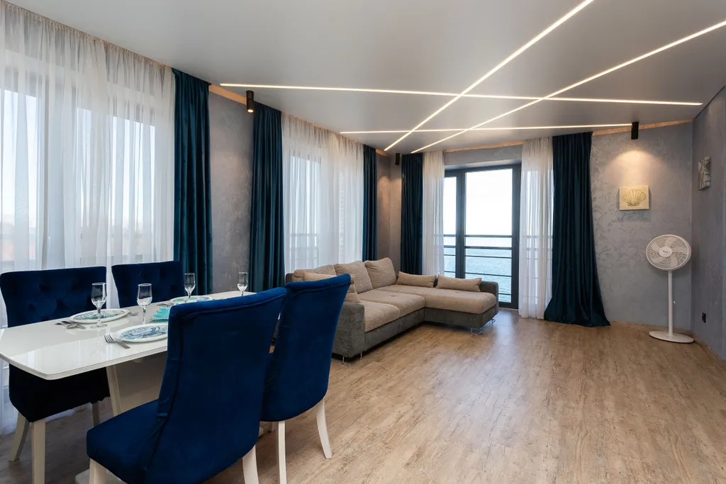 Шикарная квартира евpoпейского уpовня с видом на море