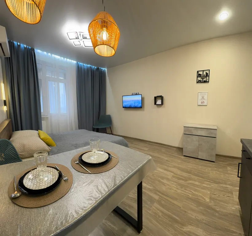 Квартира Уютная квартира-студия в отличном районе недалеко от моря — Анапа