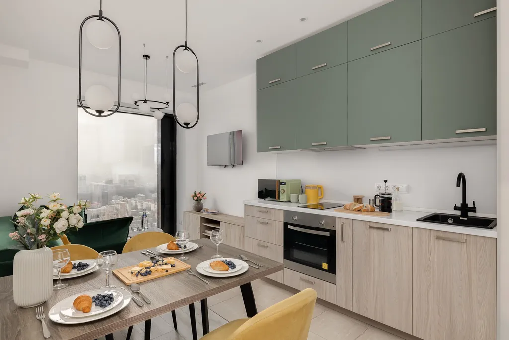 Квартира Апартаменты "Terrace 45" на 45м этаже с 2 отдельными спальнями — Москва