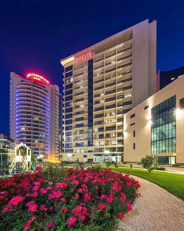 Двухкомнатные апартаменты с видом на море