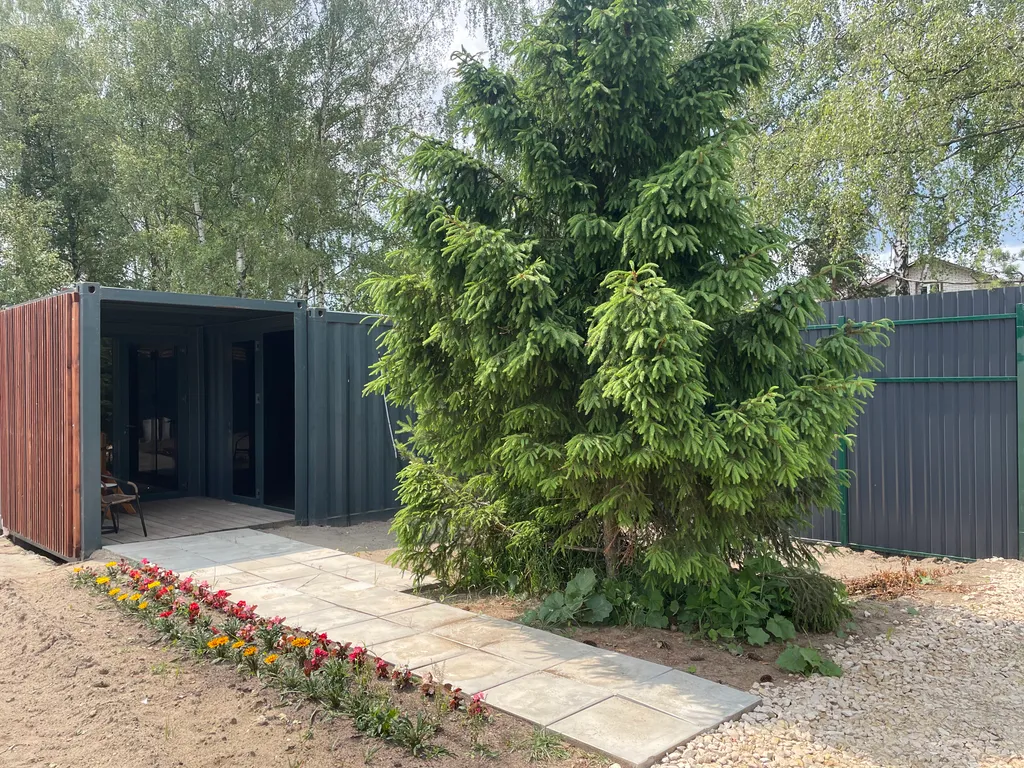 Коттедж Модульный дом с русской баней в двух шагах от озера — Павловский Посад