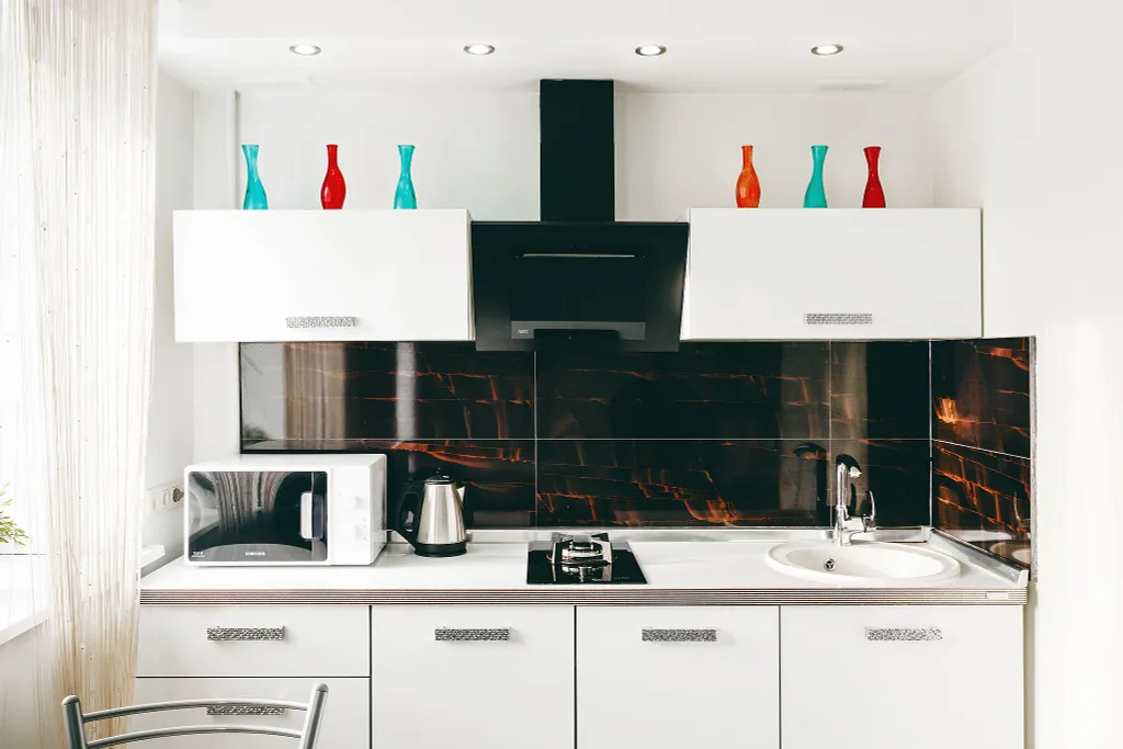 Квартира с кондиционером и горячей водой, центр