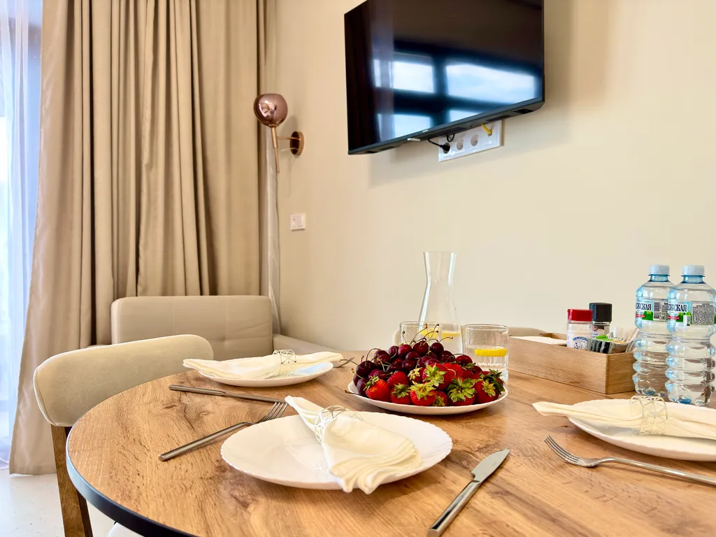 Квартира Квартира Премиум с видом на море и балконом — Лазаревское