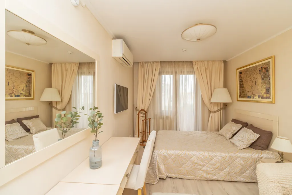 Апартаменты Белый шоколад в ​апарт-комплексе Виктория