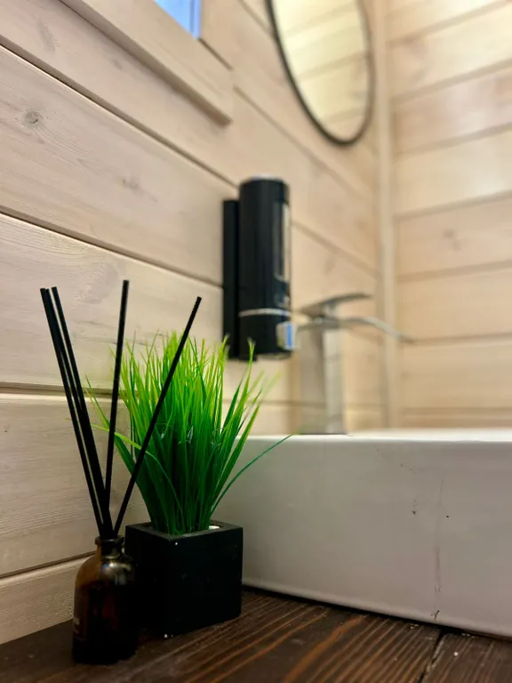 Стильный новый a-frame домик