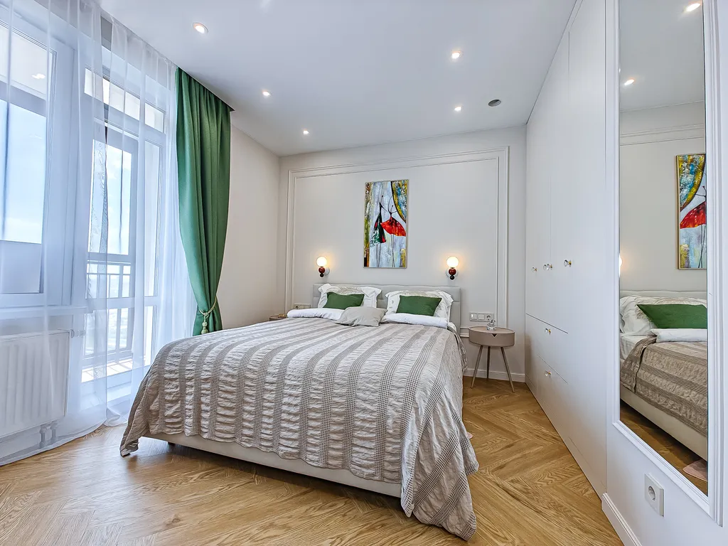 Уютная квартира у метро и вокзала в новом доме