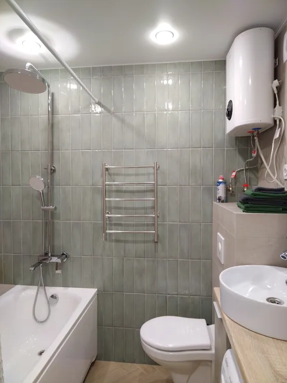 Уютная студия в новом доме с современным ремонтом