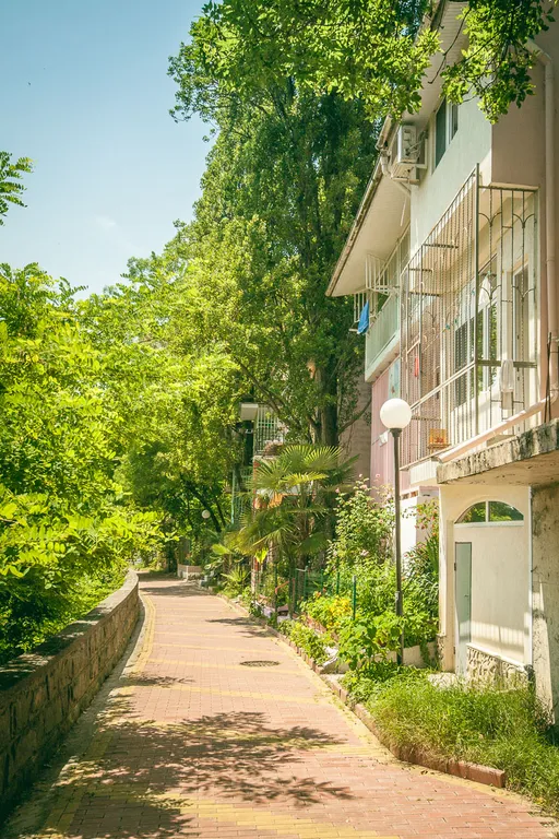 Квартира Квартира Маленькая студия с видом на горную реку — Сочи