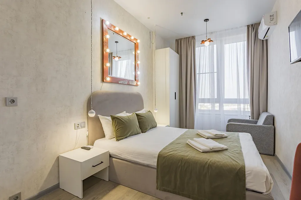 Квартира Квартира Видовой апартамент в Tower Plaza — Нижний Новгород