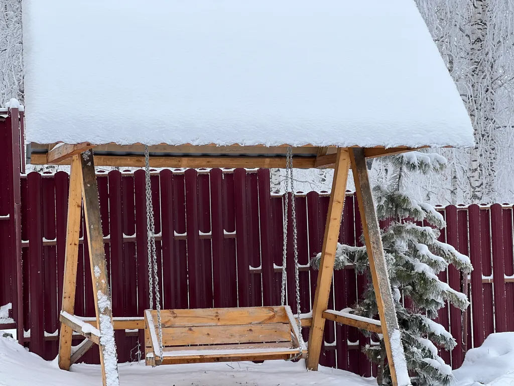 Дом с баней и чаном