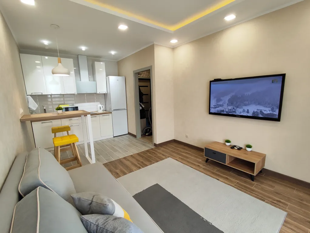 Центр города с видом на парк