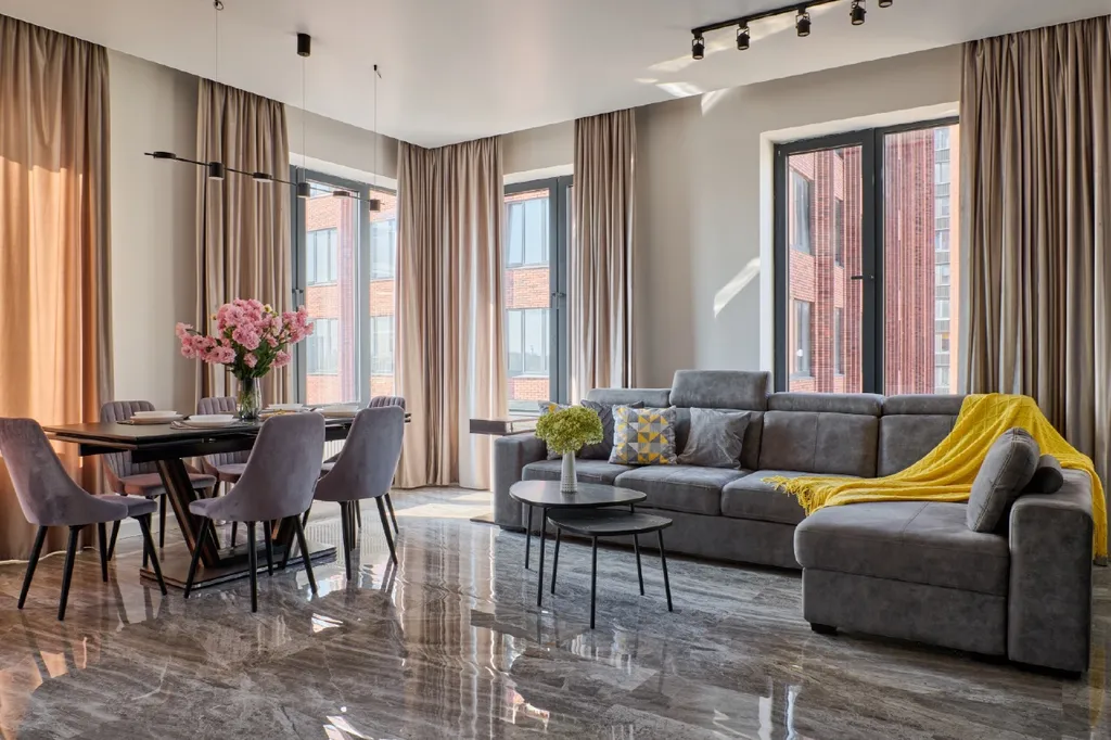 Квартира Апартаменты с дизайнерским ремонтом недалеко от центра — Москва