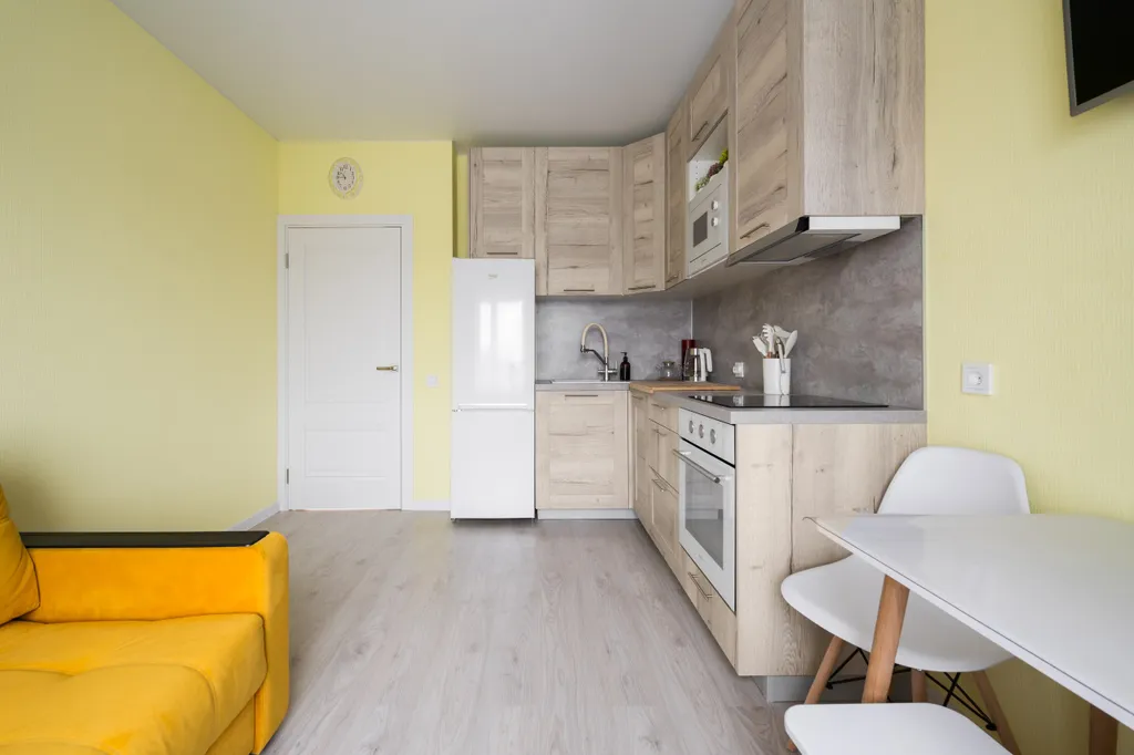 Квартира Светлая и комфортная квартира в ЖК Юттери — Колпино