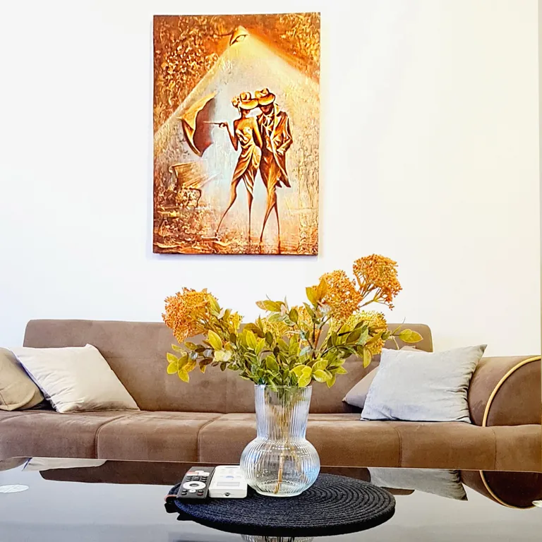 Апартаменты 2-комнатные с кухней и отоплением, вид на море и горы