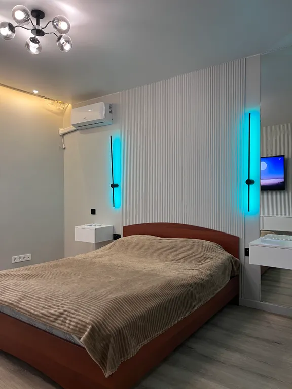 Квартира с современным ремонтом в новом жк в центре городе