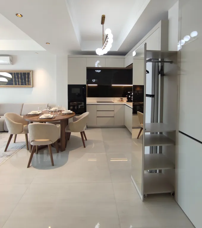 Квартира 1+1 в Azura World c видом на бассейн и аквапарком