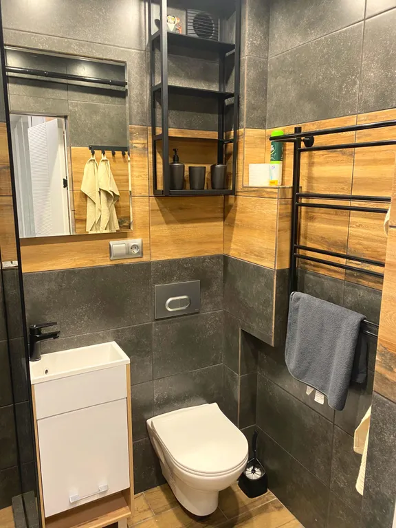 Очень уютная, стильная квартира студия в стиле лофт