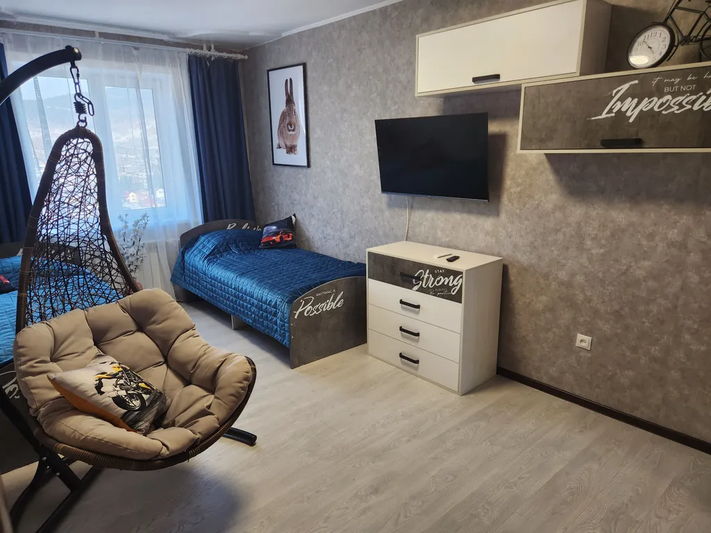 Квартира Уютная и комфортная квартира с прекрасным видом на гору — Шерегеш