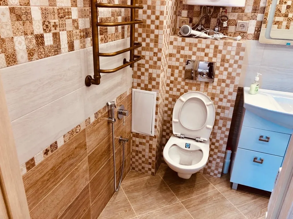 Комфортные апартаменты с кондиционером и халатами