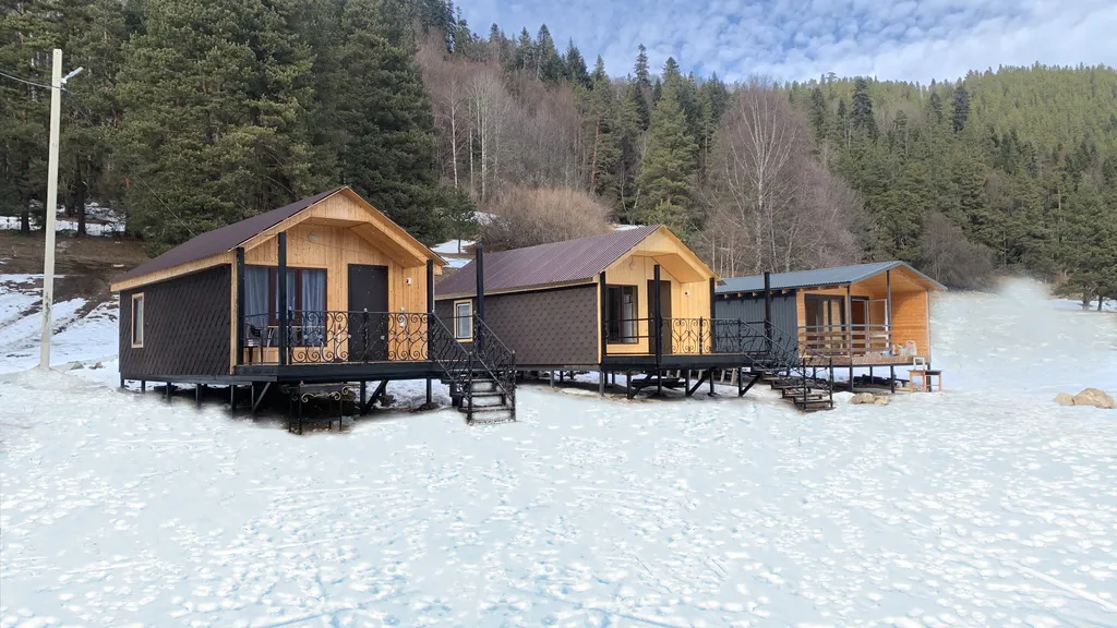 Коттедж Уютный дом около реки — Архыз