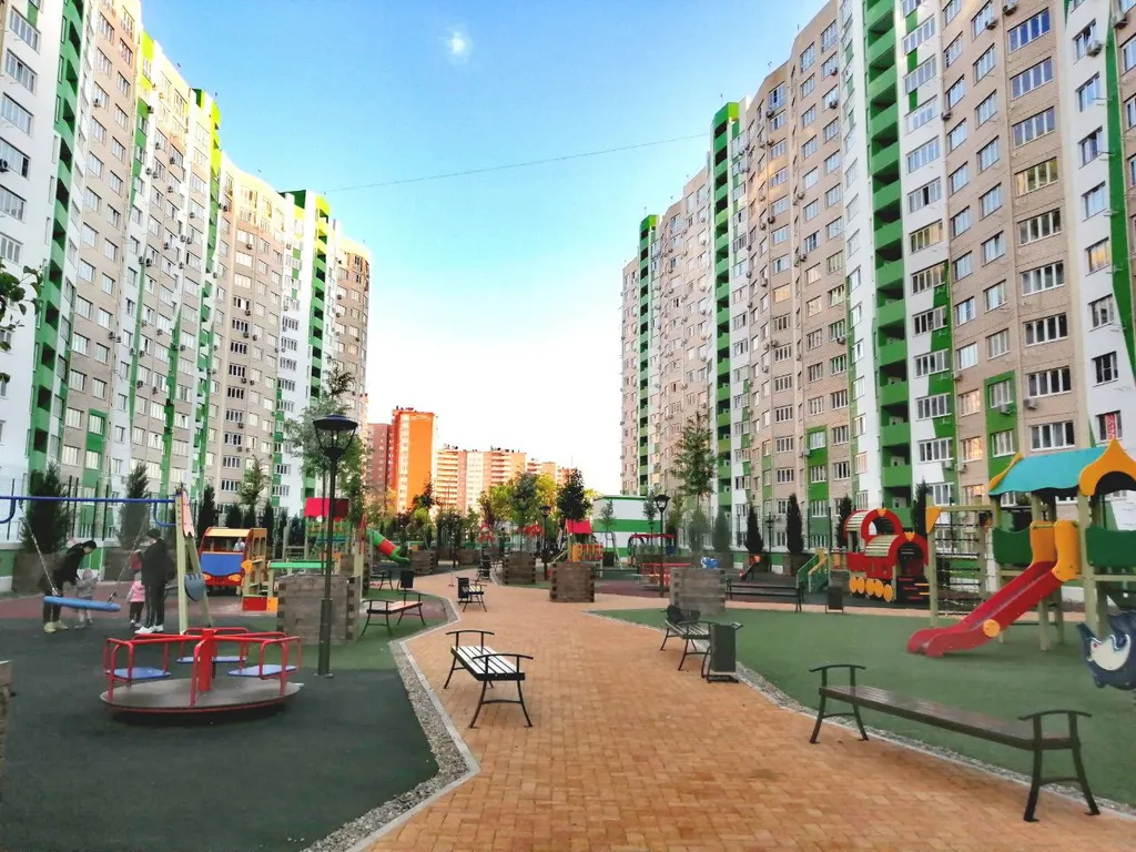 Квартира Комфортная квартира-студия с прекрасным видом на город — Краснодар