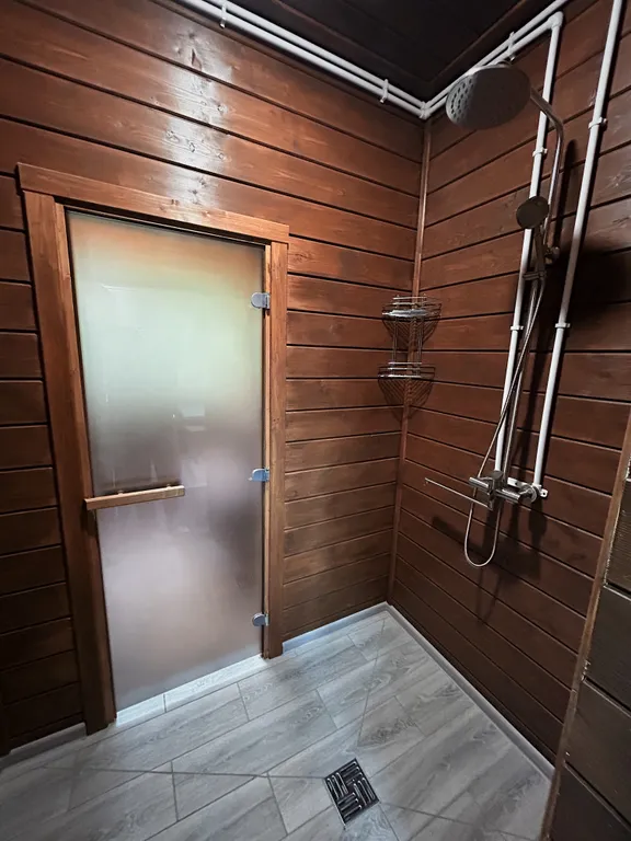 Уютный домик-баня на берегу речки