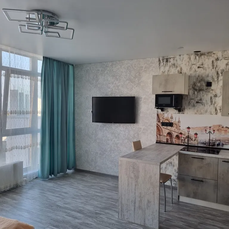 Новая студия с видом на море и отличным ремонтом