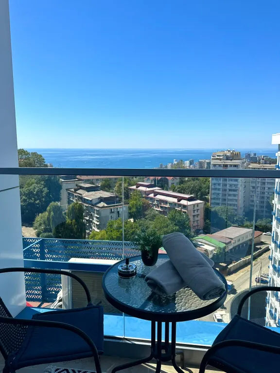 Квартира-студия с видом на море — аренда посуточно в Сочи