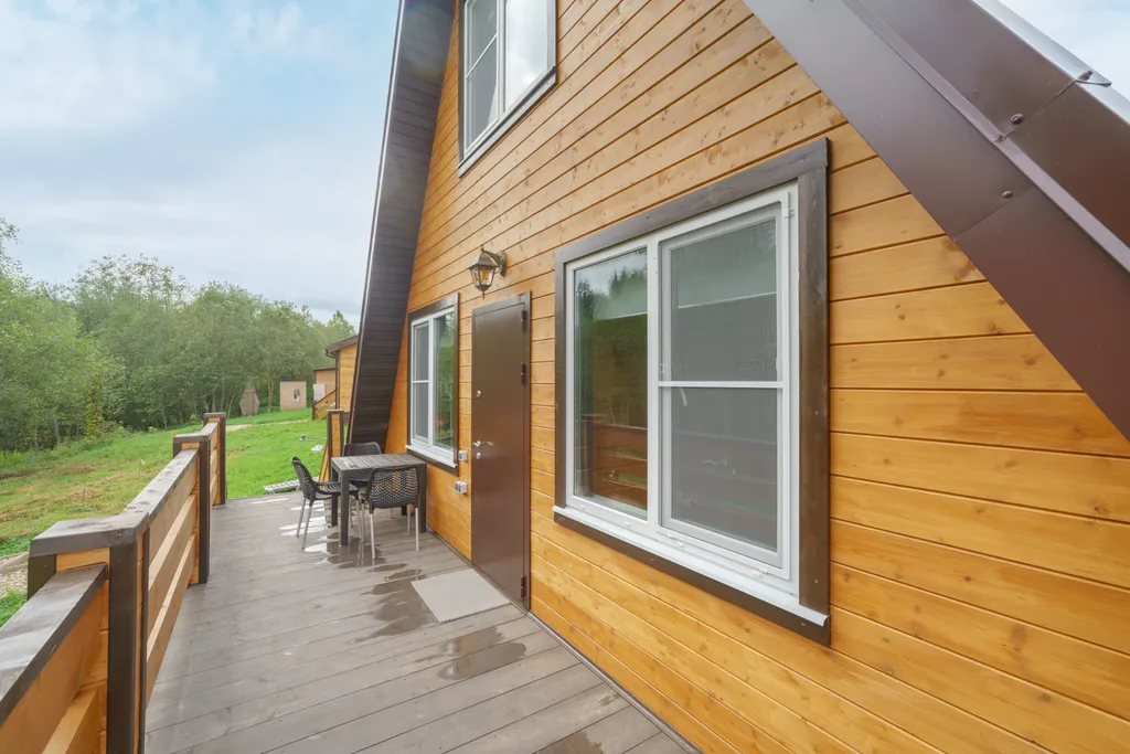 Семейный афрейм с баней