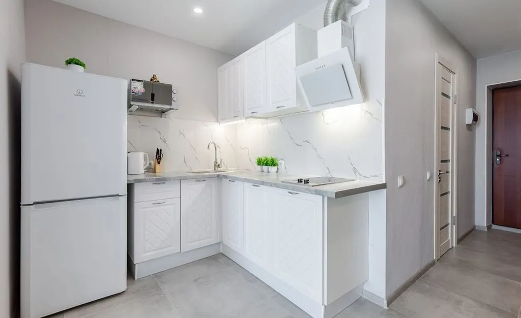 Апартаменты Квартиркаплаза у Самарских терм, проекционный экран