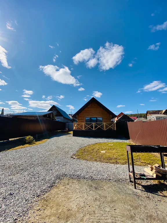 Дом Панорама - новый стильный современный дом с баней внутри