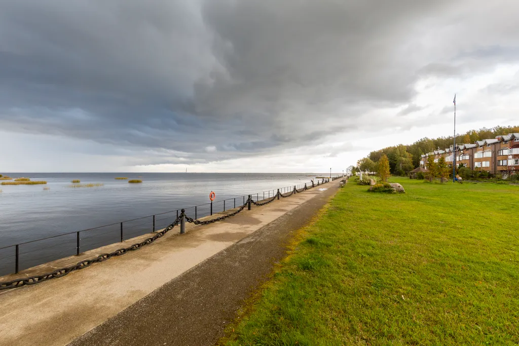 Апартаменты с видом на залив